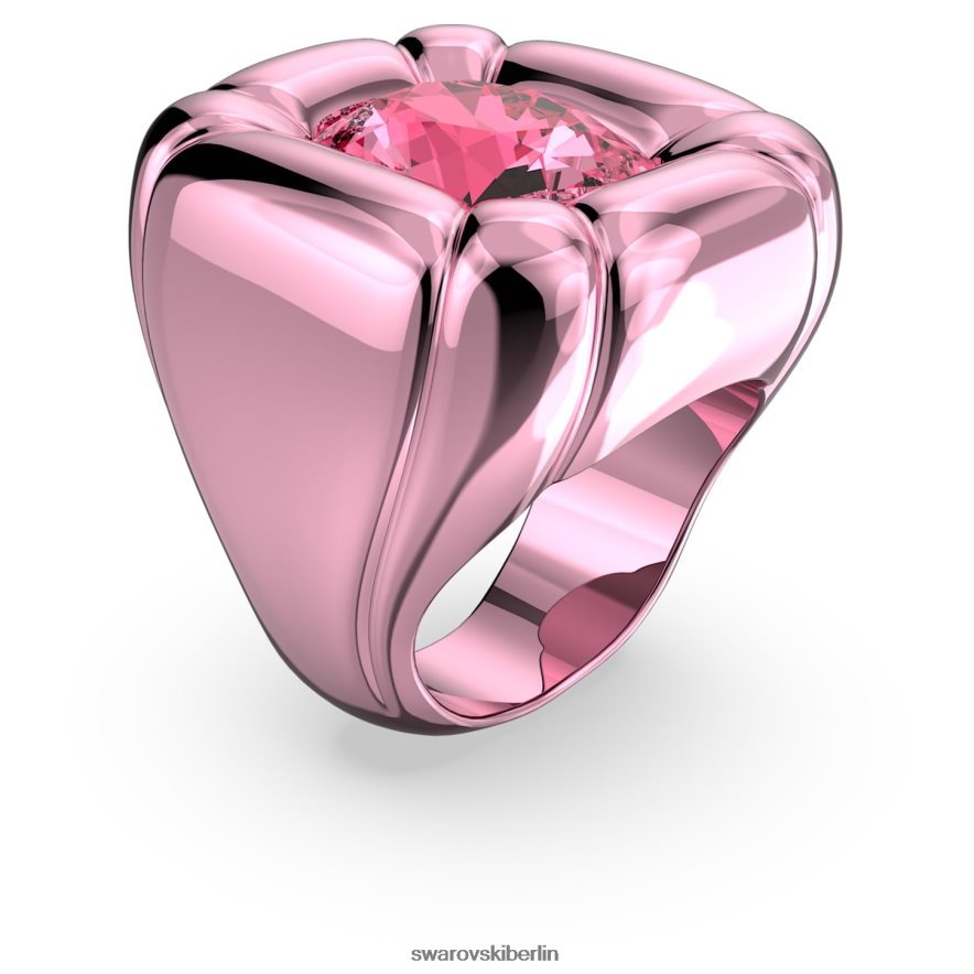 Swarovski Dulcis-Cocktailring Kissenschnitt, rosa Schmuck HLT4481048
