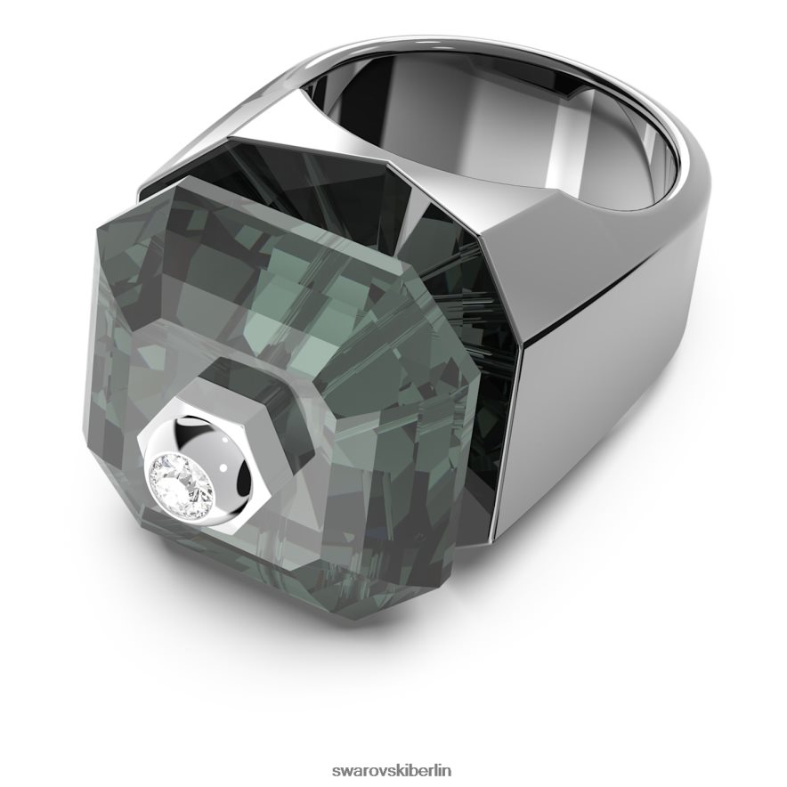 Swarovski Numina-Cocktailring Achteckschliff, schwarz, rutheniumbeschichtet Schmuck HLT4481087