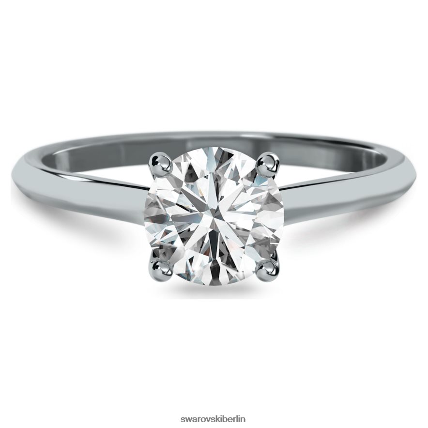 Swarovski Ewigkeitsring 14 Karat Weißgold Schmuck HLT448979