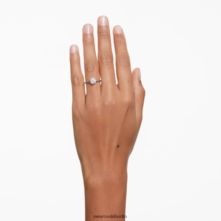 Swarovski Ewigkeitsring 14 Karat Weißgold Schmuck HLT448979