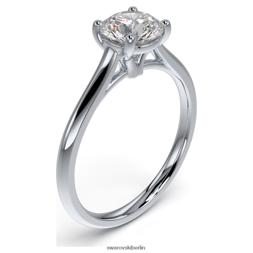 Swarovski Ewigkeitsring 14 Karat Weißgold Schmuck HLT448979