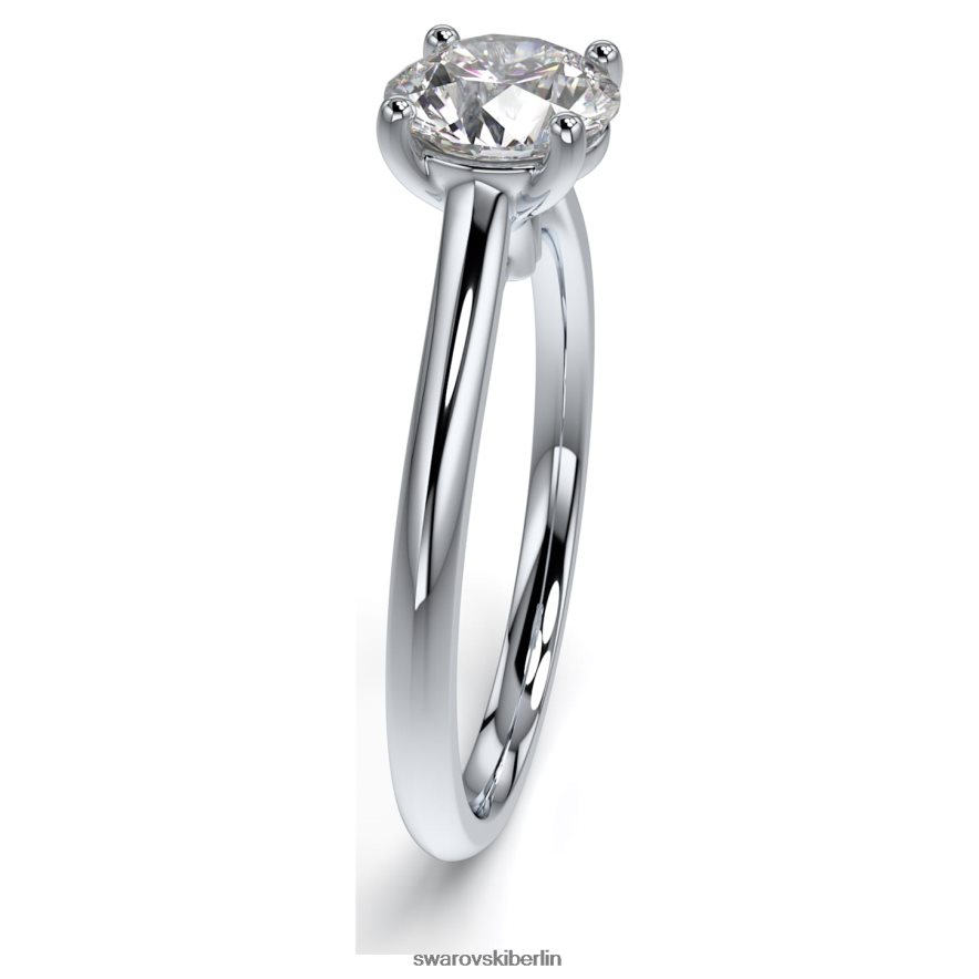 Swarovski Ewigkeitsring 14 Karat Weißgold Schmuck HLT448979