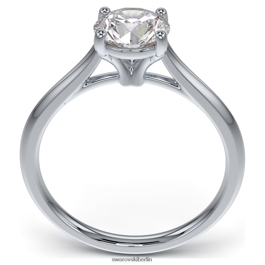 Swarovski Ewigkeitsring 14 Karat Weißgold Schmuck HLT448979