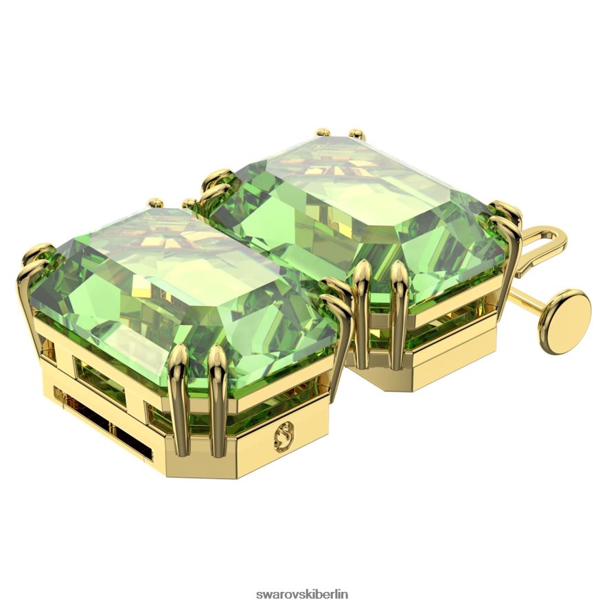 Swarovski Millenium-Extender Achteckschliff, grün, vergoldet Schmuck HLT4481129