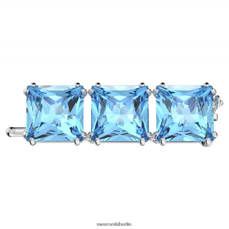 Swarovski Millenium-Extender quadratischer Schliff, blau, rhodiniert Schmuck HLT4481112