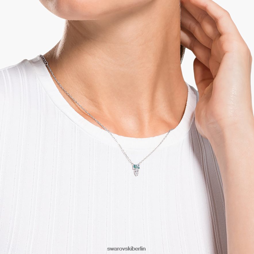 Swarovski Anziehungssatz Mischschliffe, blau, rhodiniert Schmuck HLT448414