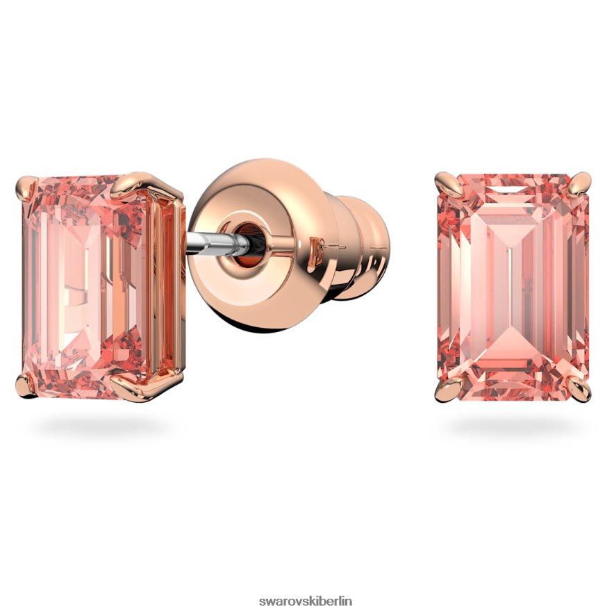 Swarovski Jahrtausende gesetzt Achteckschliff, rosa, rosévergoldet Schmuck HLT448393