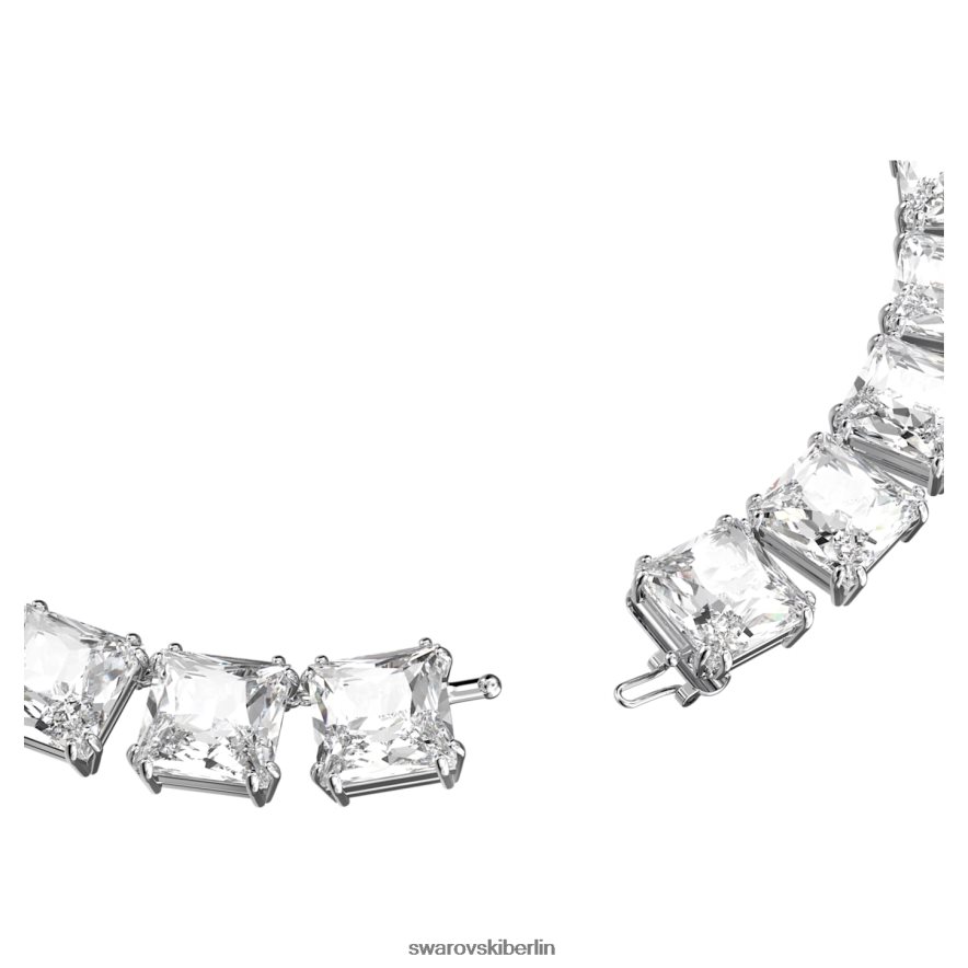 Swarovski Jahrtausende gesetzt Mischschliffe, weiß, rhodiniert Schmuck HLT448378