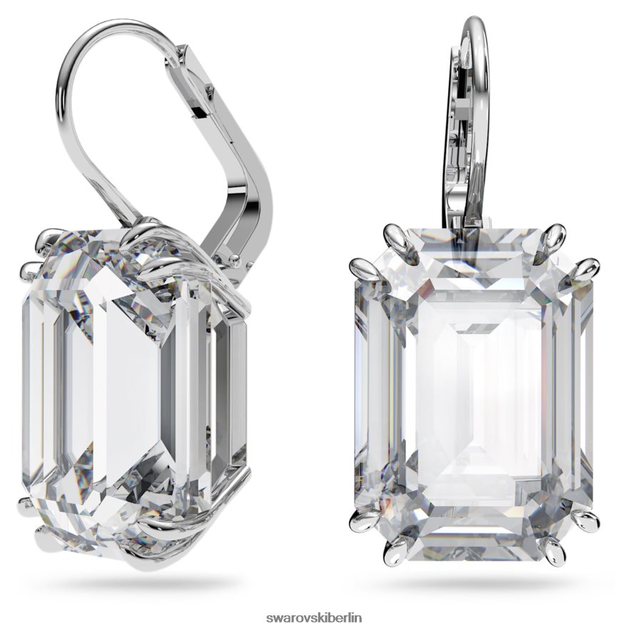 Swarovski Jahrtausende gesetzt Mischschliffe, weiß, rhodiniert Schmuck HLT448378