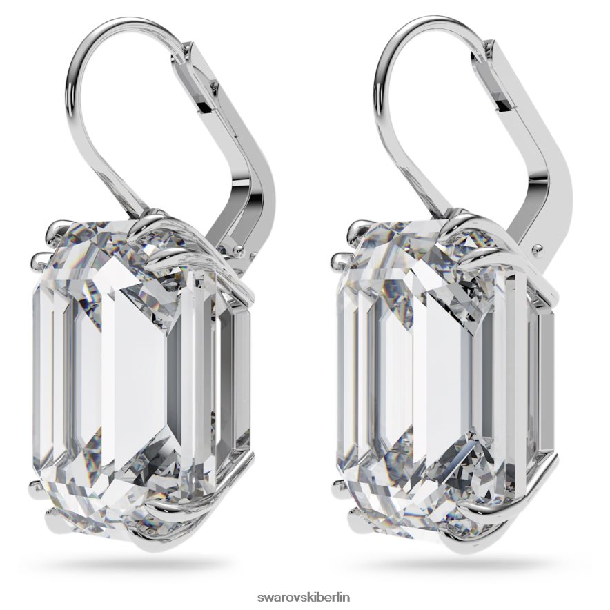 Swarovski Jahrtausende gesetzt Mischschliffe, weiß, rhodiniert Schmuck HLT448378