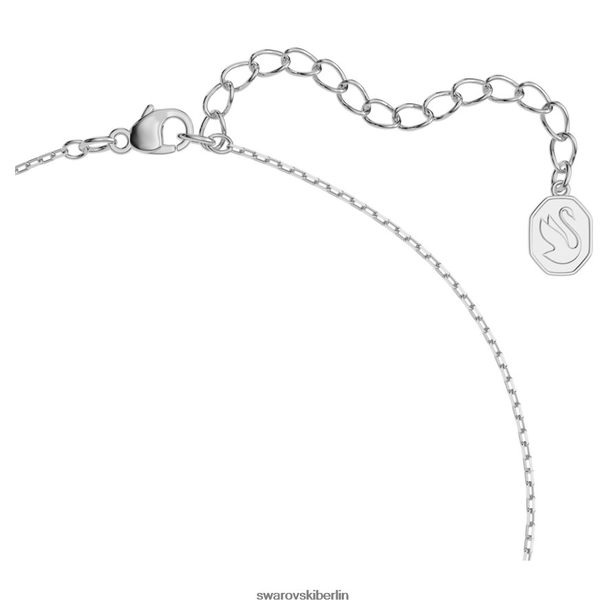 Swarovski Jahrtausende gesetzt Trilliantschliff, rosa, rhodiniert Schmuck HLT448407