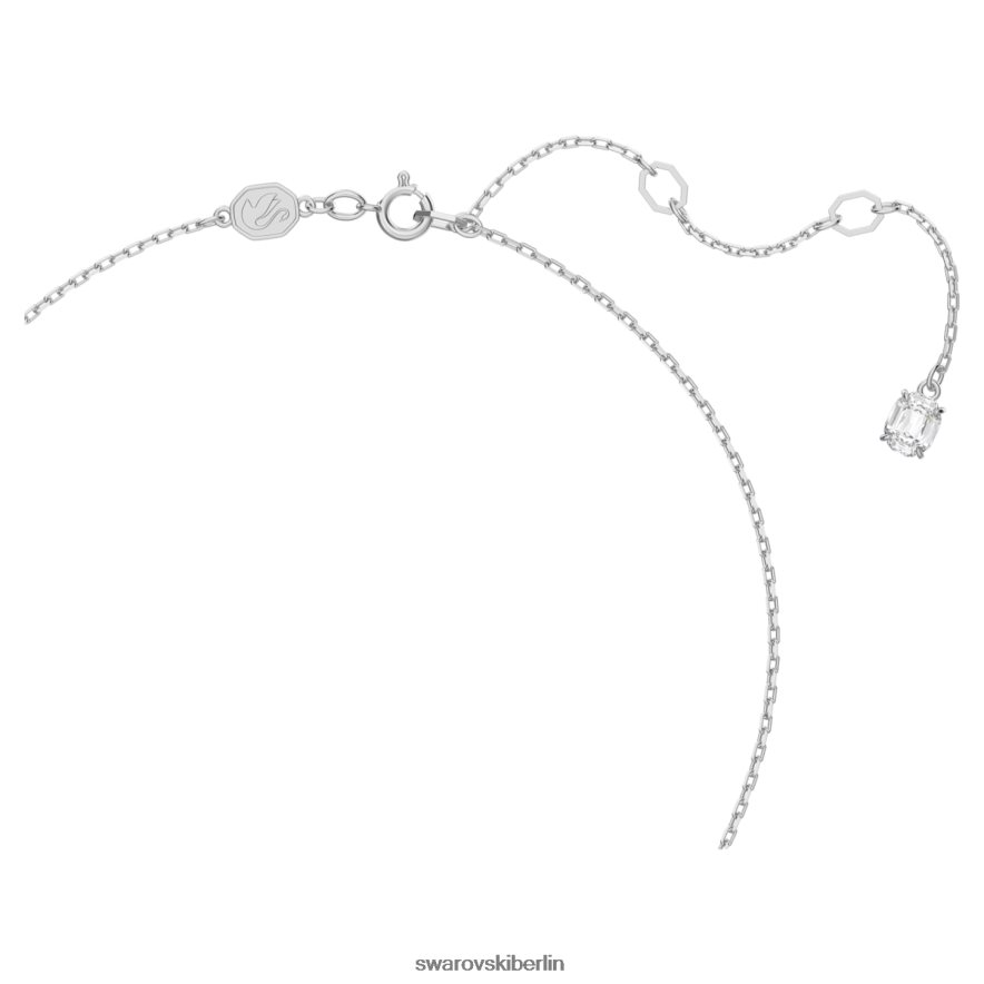 Swarovski Konstella-Set Rundschliff, weiß, rhodiniert Schmuck HLT448392