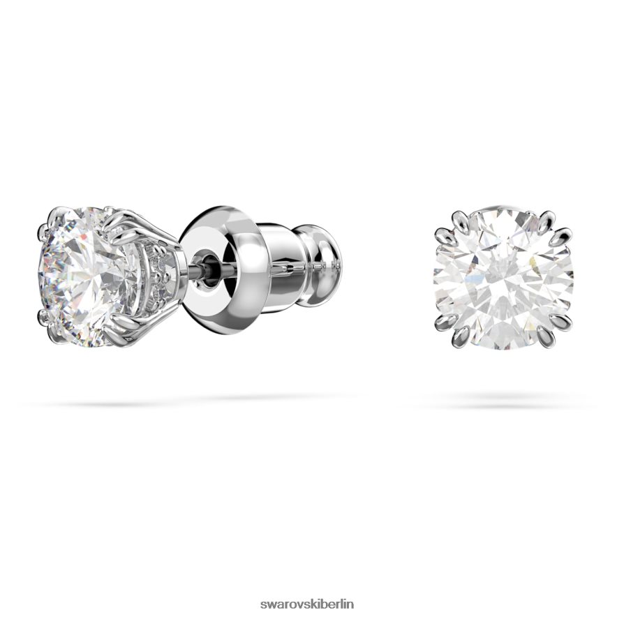 Swarovski Konstella-Set Rundschliff, weiß, rhodiniert Schmuck HLT448392