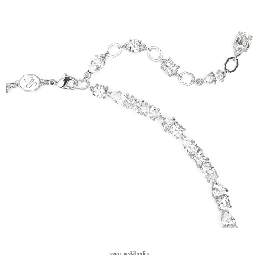 Swarovski Mesmera-Set Mischschliffe, weiß, rhodiniert Schmuck HLT448397