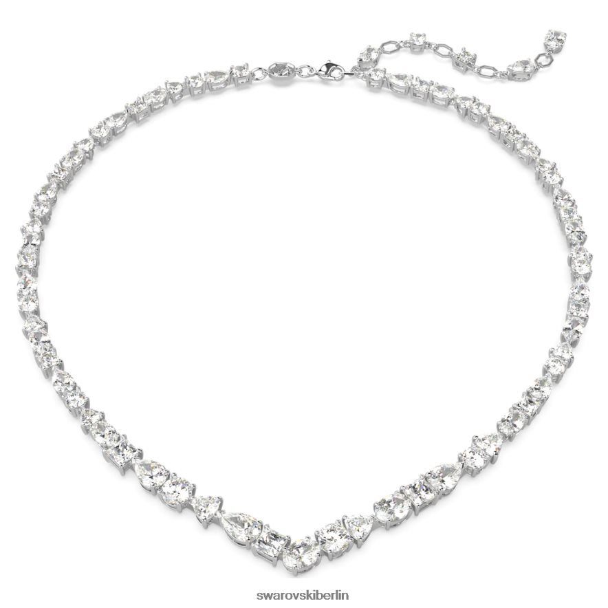 Swarovski Mesmera-Set Mischschliffe, weiß, rhodiniert Schmuck HLT448397
