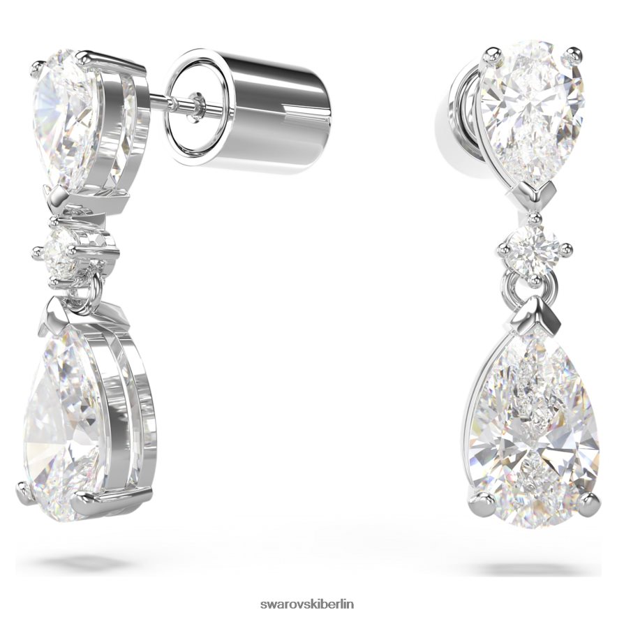 Swarovski Mesmera-Set Mischschliffe, weiß, rhodiniert Schmuck HLT448397
