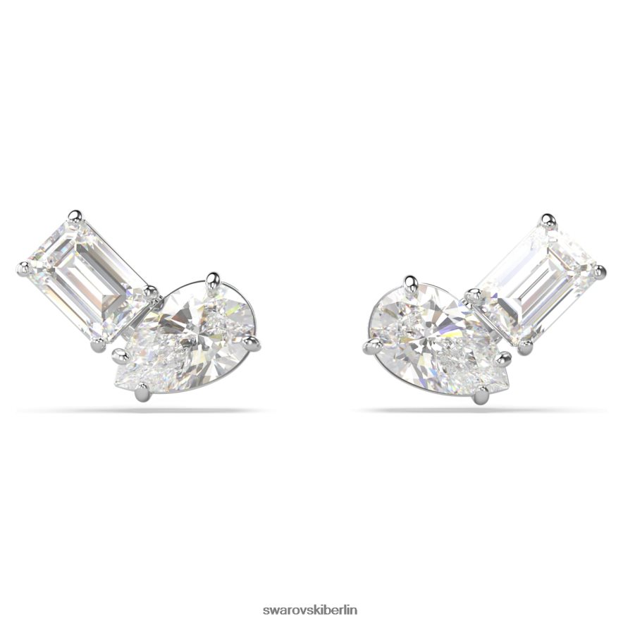 Swarovski Mesmera-Set Mischschliffe, weiß, rhodiniert Schmuck HLT448400