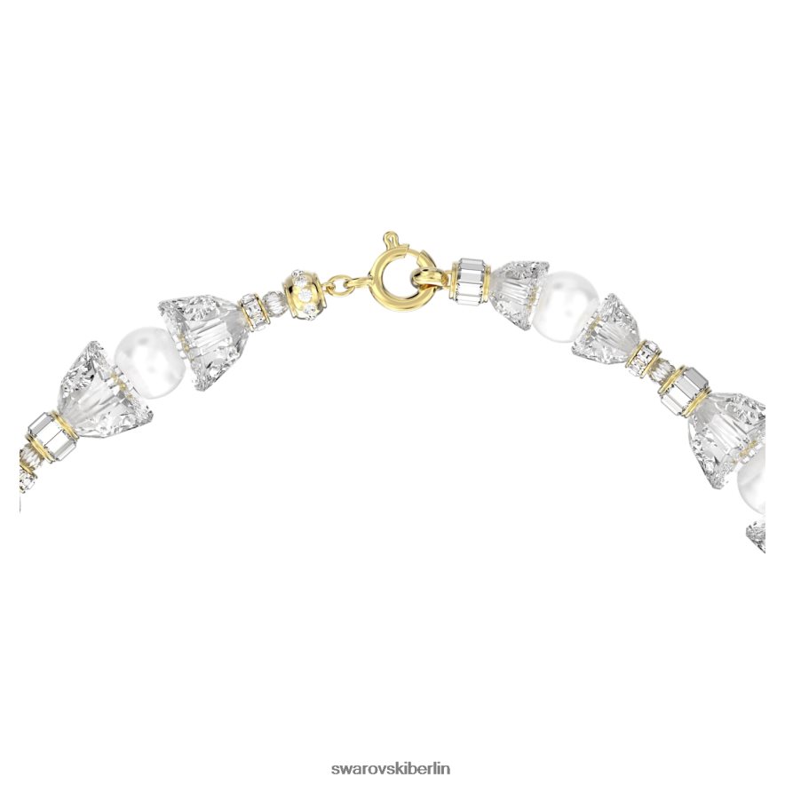 Swarovski Somnia-Set weiß, vergoldet Schmuck HLT448382