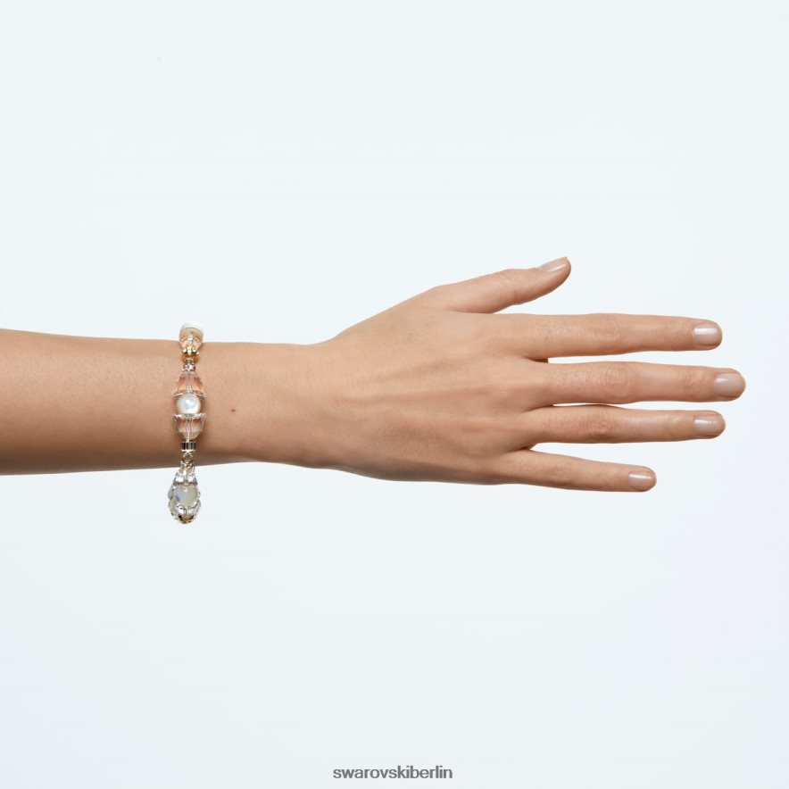 Swarovski Somnia-Set weiß, vergoldet Schmuck HLT448382