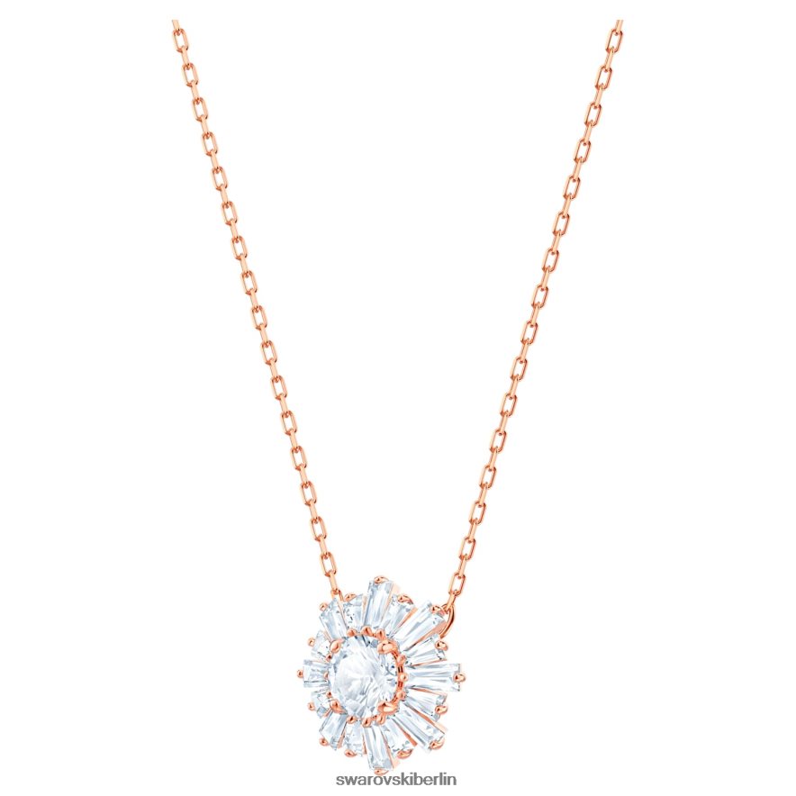Swarovski Sonnenschein untergegangen weiß, rosévergoldet Schmuck HLT448375