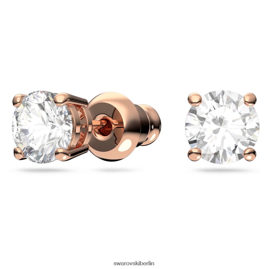 Swarovski Stella-Set Mischschliffe, Stern, weiß, rosévergoldet Schmuck HLT448406