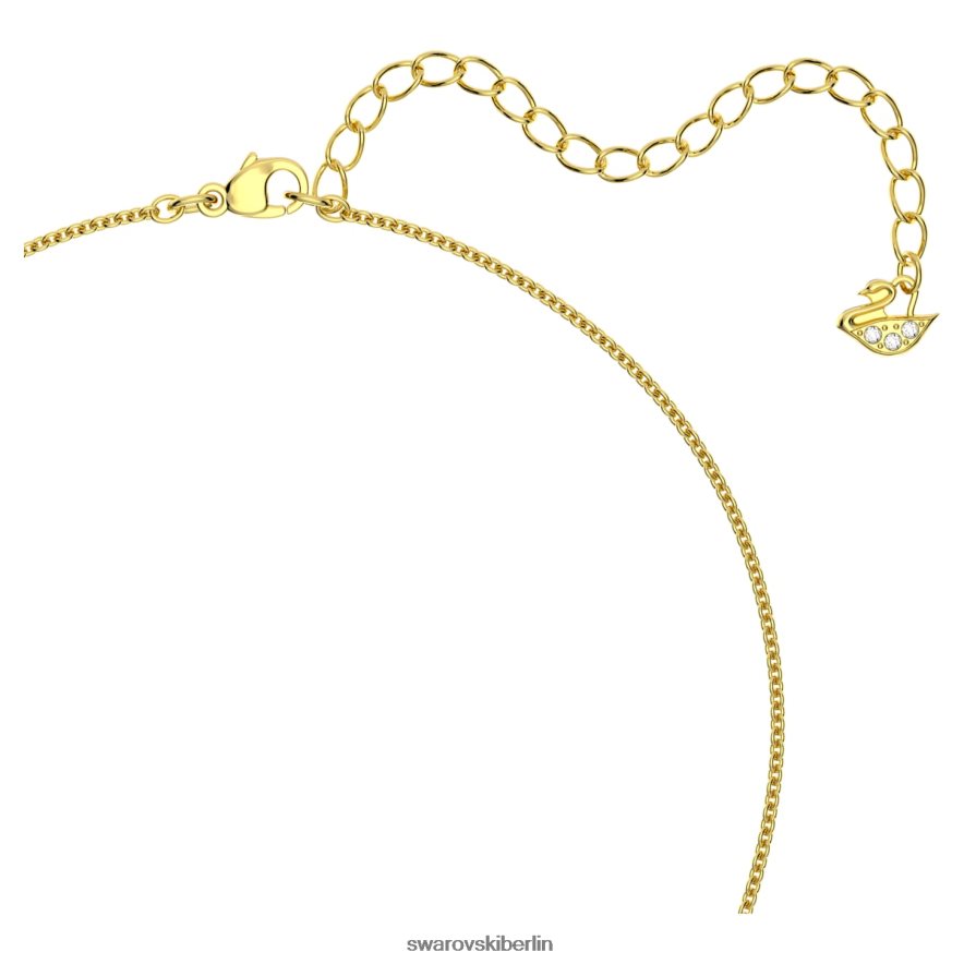 Swarovski Teddy-Set Bär, gelb, vergoldet Schmuck HLT448410