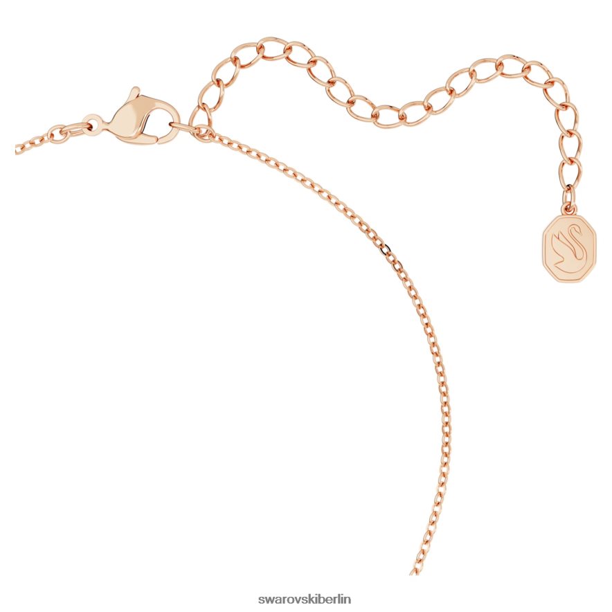 Swarovski ursprünglich eingestellt weiß, rosévergoldet Schmuck HLT448398