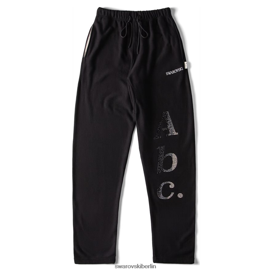 Swarovski schillernde farblose Objekte Jogginghose Schwarz Jogginghose HLT4481502