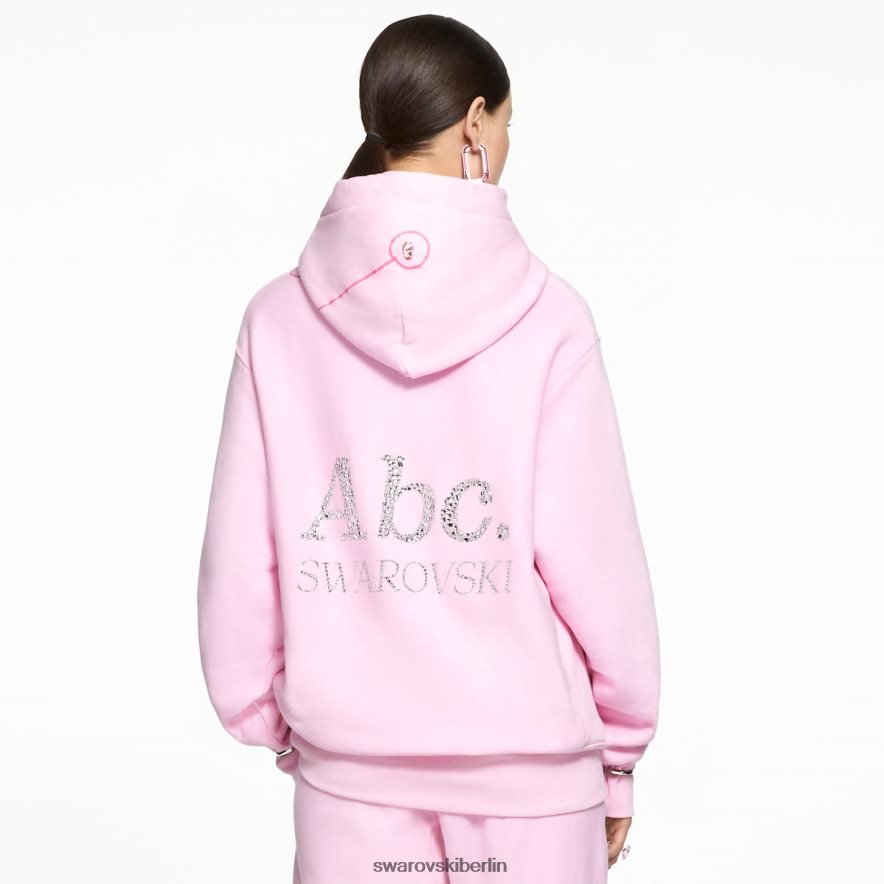 Swarovski Erklärung der oben genannten Phänomene Hoodie Rosa Kapuzenpullis HLT4481511