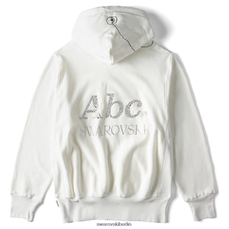 Swarovski Graue Objekte werden durch Lichtbrechung verschoben. Kapuzenpullover Weiß Kapuzenpullis HLT4481513