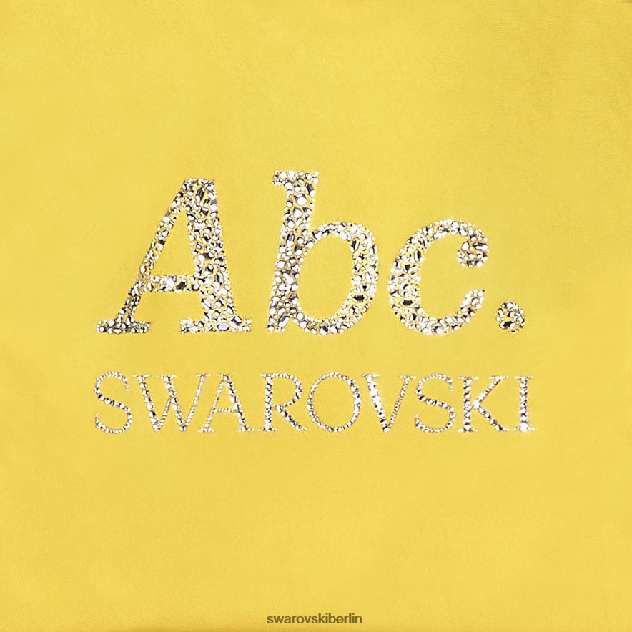 Swarovski Kapuzenpullover mit farbigen Objekten Gelb Kapuzenpullis HLT4481515