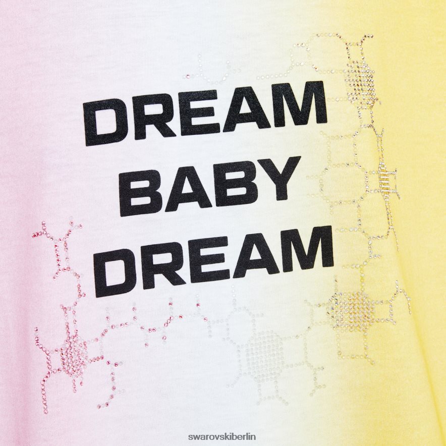Swarovski Liberales Jugendministerium T-Shirt mit Farbverlauf, rosa Kleidung HLT4481498