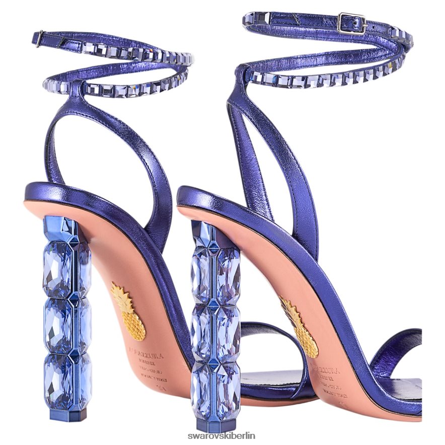 Swarovski Aquazzura Aura Sandale sehr peri Sandalen HLT4481495
