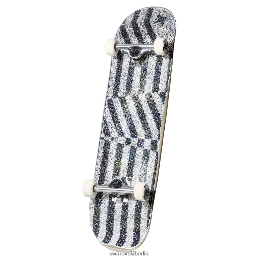 Swarovski Golden Goose-Skateboard Schwarz und weiß Zubehör HLT4481512
