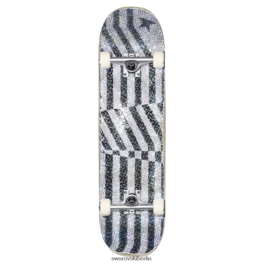 Swarovski Golden Goose-Skateboard Schwarz und weiß Zubehör HLT4481512
