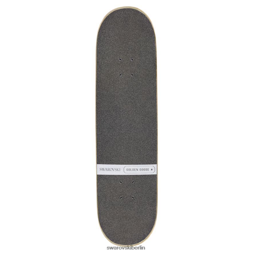 Swarovski Golden Goose-Skateboard Schwarz und weiß Zubehör HLT4481512