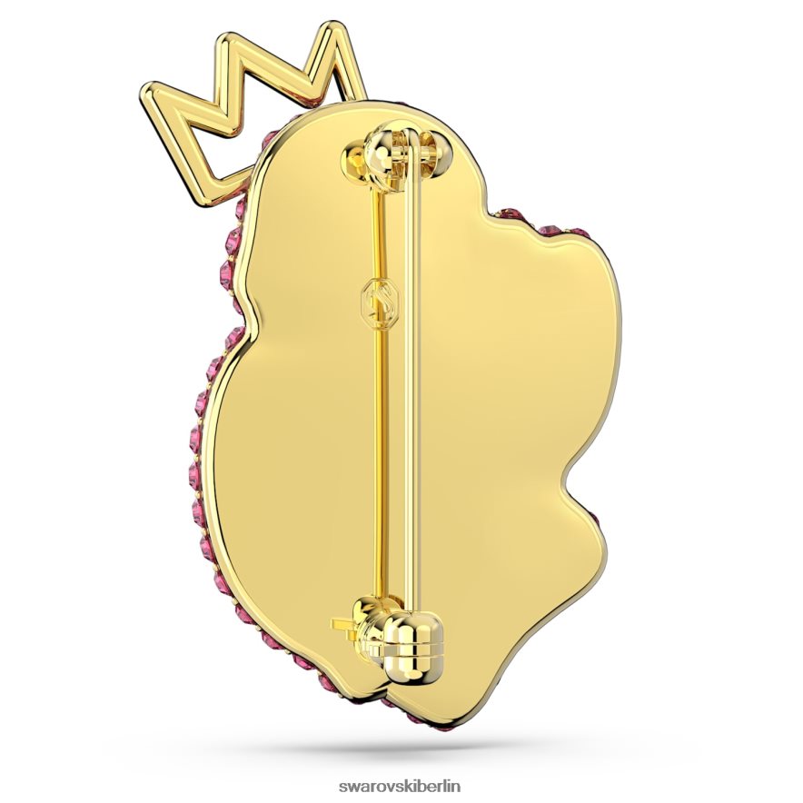 Swarovski Pop-Schwan-Brosche Schwan, rosa, vergoldet Zubehör HLT4481100