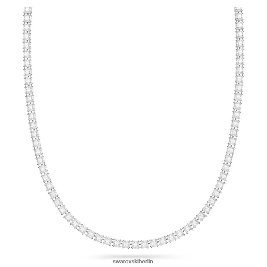 Swarovski Gürtel quadratisch geschliffen, weiß, rhodiniert Zubehör HLT4481492