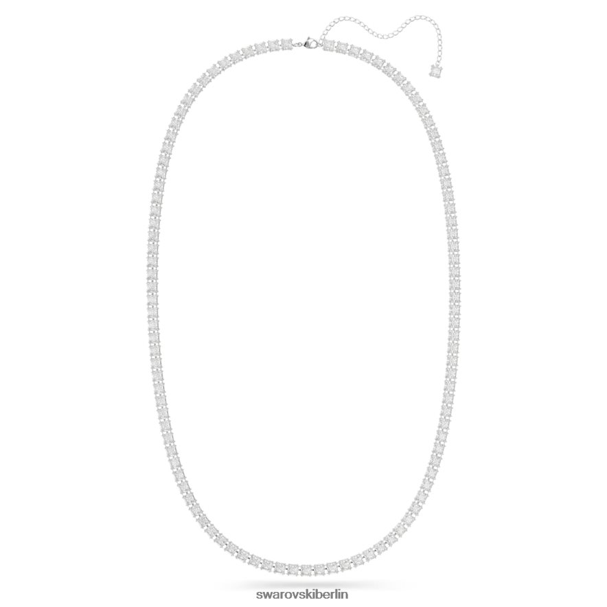 Swarovski Gürtel quadratisch geschliffen, weiß, rhodiniert Zubehör HLT4481492
