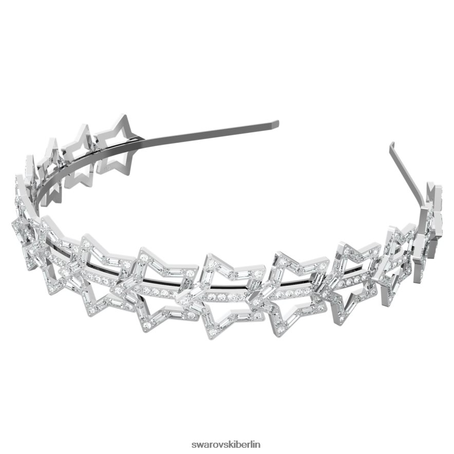 Swarovski Haarband Stern, weiß, rhodiniert Zubehör HLT4481469