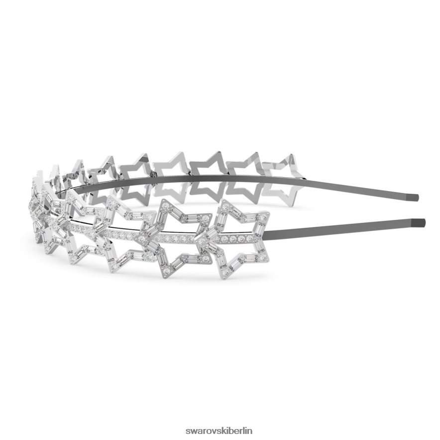 Swarovski Haarband Stern, weiß, rhodiniert Zubehör HLT4481469
