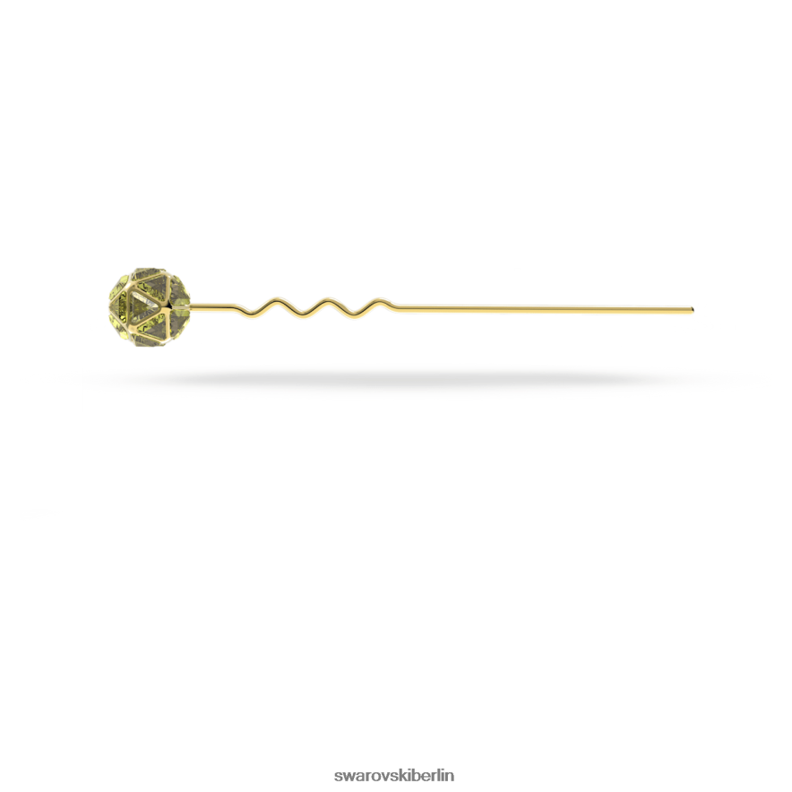 Swarovski Haarnadel grün, vergoldet Zubehör HLT4481472