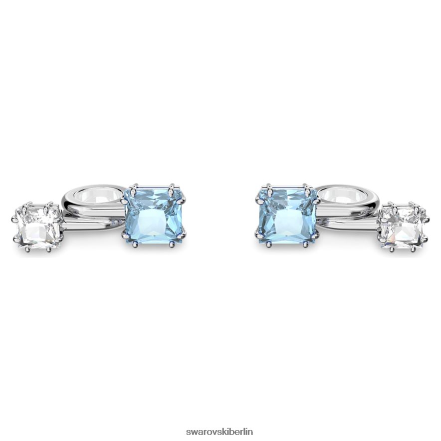 Swarovski Pod-Schmuck blau, versilbert Zubehör HLT4481426