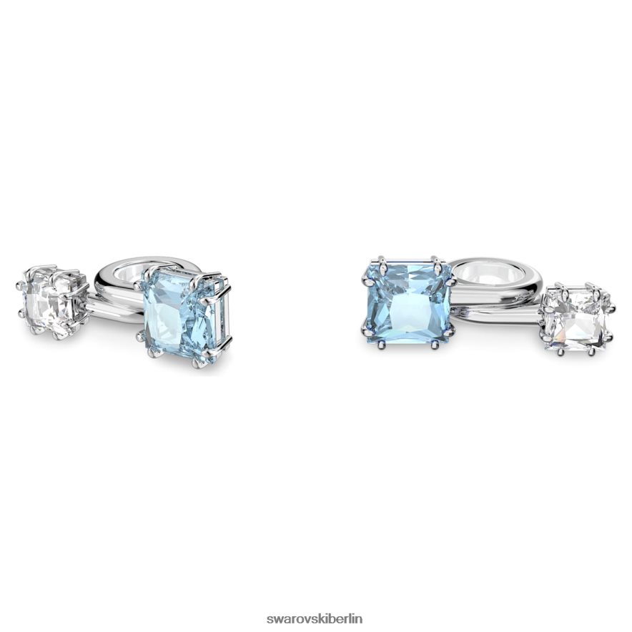 Swarovski Pod-Schmuck blau, versilbert Zubehör HLT4481426