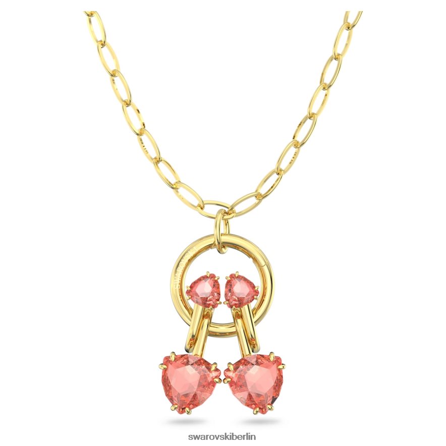 Swarovski Pod-Schmuck rosa, vergoldet Zubehör HLT4481423