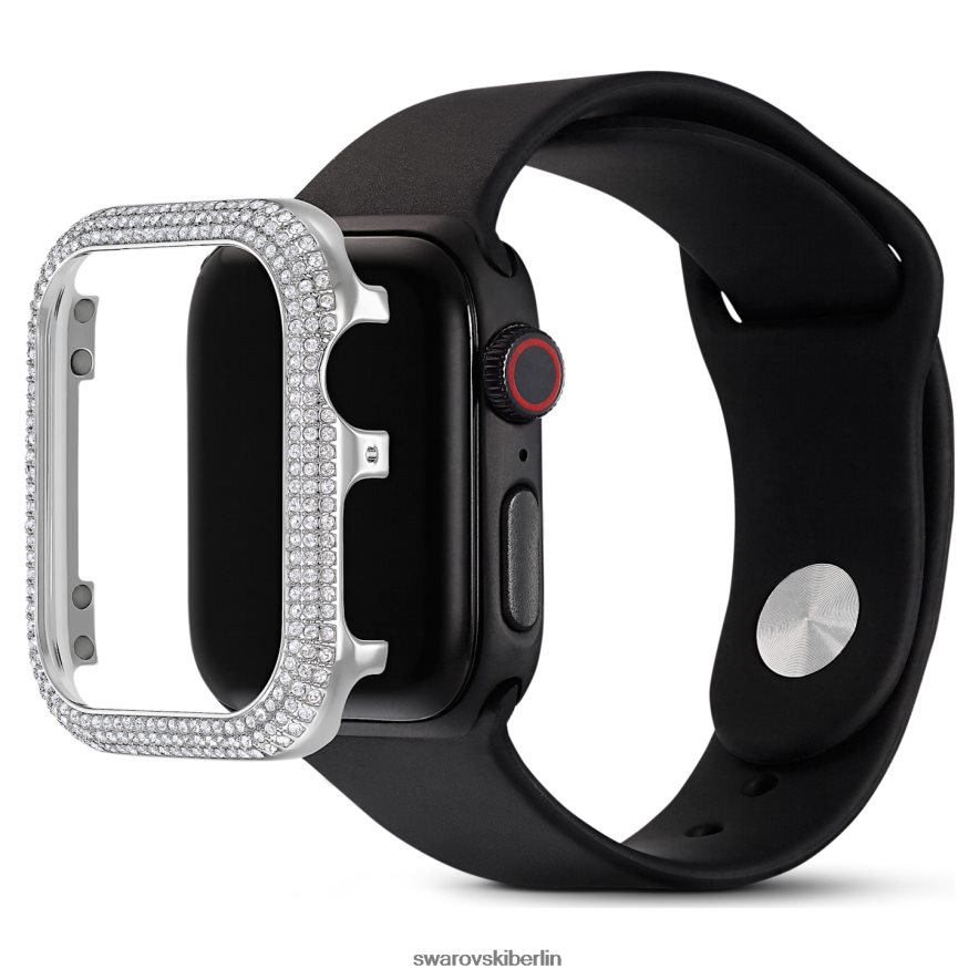 Swarovski funkelndes Gehäuse, kompatibel mit der Apple Watch silberton Zubehör HLT4481417