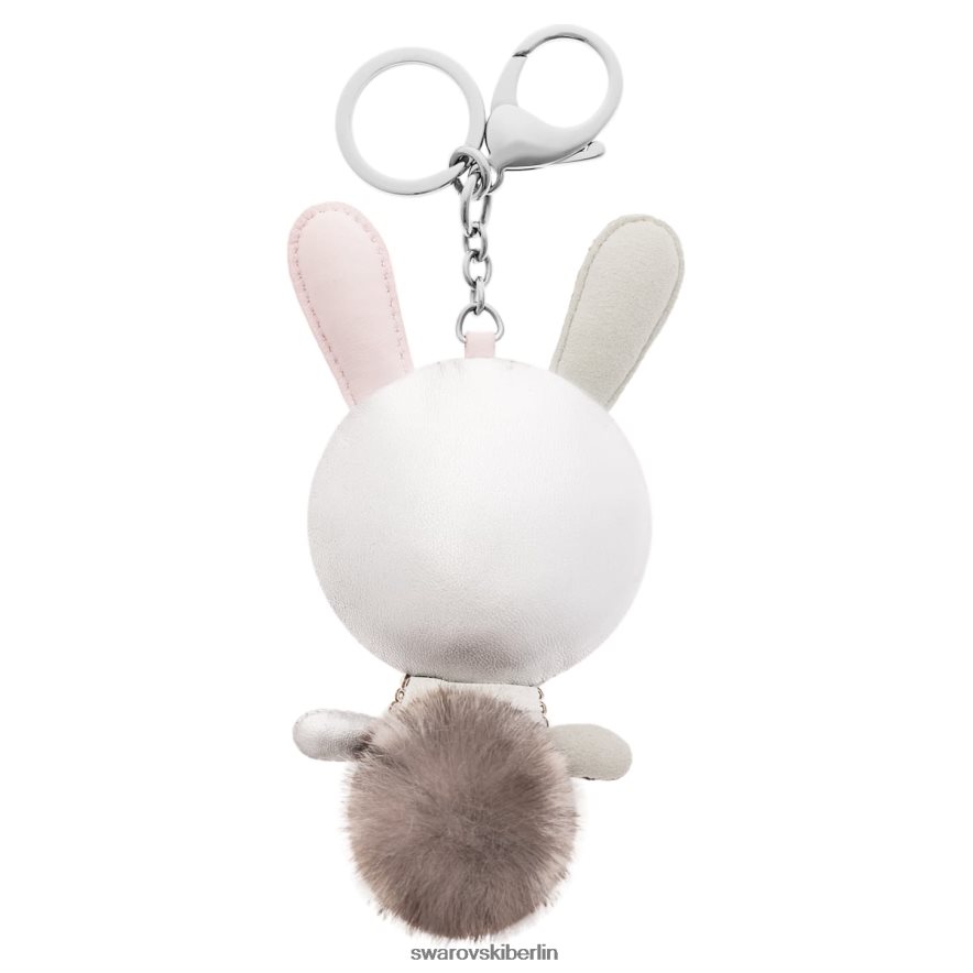 Swarovski Mathilde Taschenanhänger Hase, grau, Edelstahl Zubehör HLT4481428