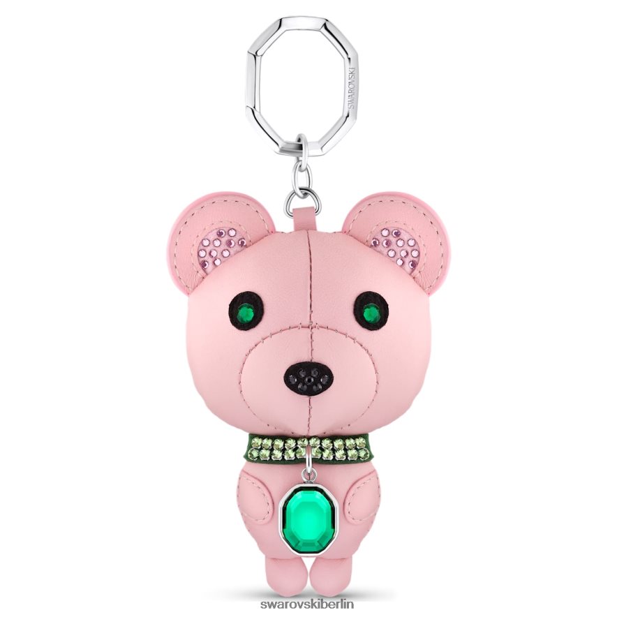 Swarovski Schlüsselanhänger mit Symbolen Bär, mehrfarbig, Edelstahl Zubehör HLT4481430