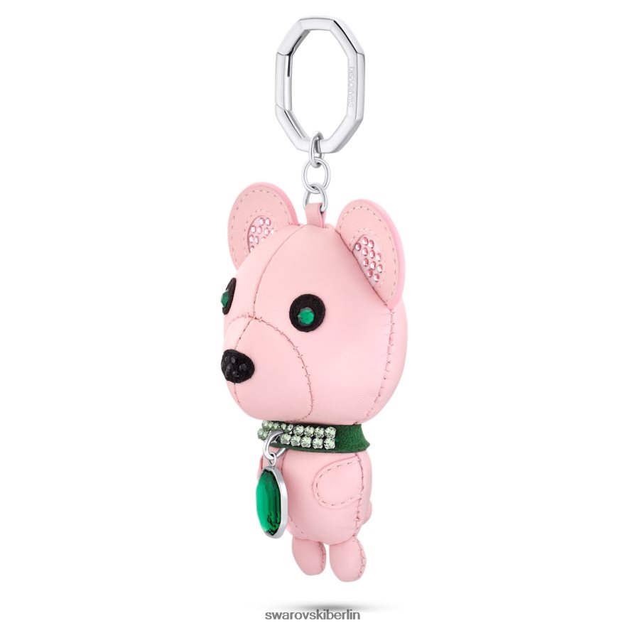 Swarovski Schlüsselanhänger mit Symbolen Bär, mehrfarbig, Edelstahl Zubehör HLT4481430