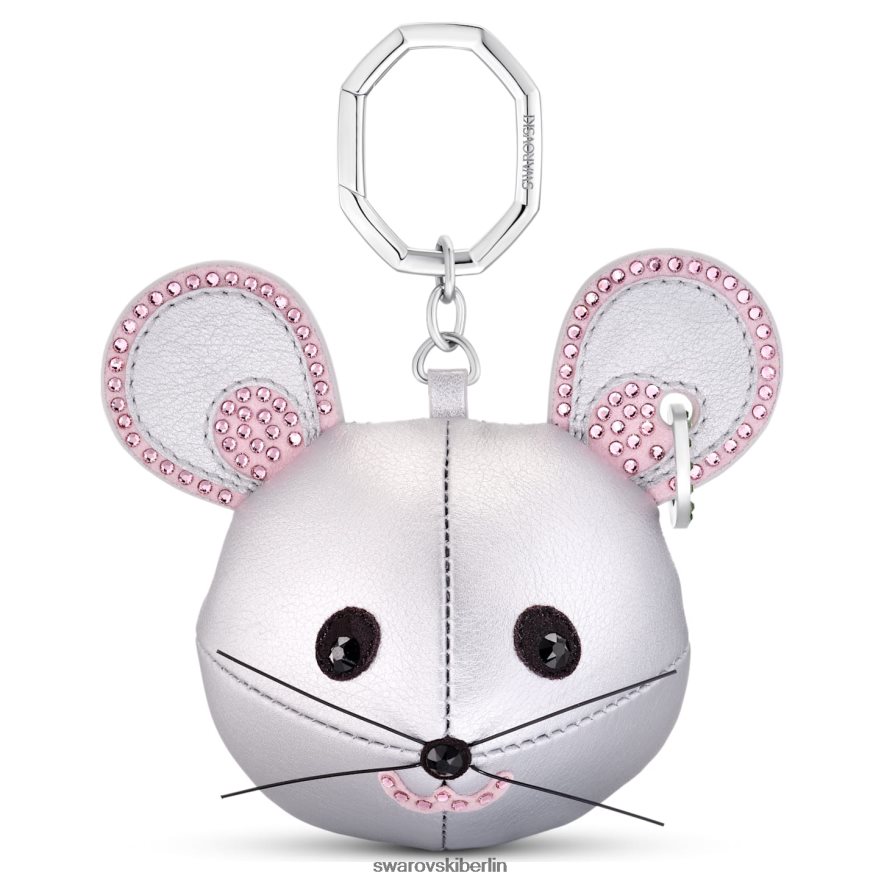 Swarovski Schlüsselanhänger mit Symbolen Maus, mehrfarbig, Edelstahl Zubehör HLT4481431